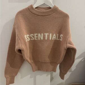 FEAR OF GOD ESSENTIALS
Kids Pink Knit Sweater Size 4-5Y